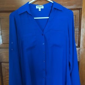 Classic button down top